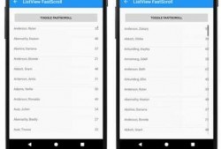 android多列listview（Android多列表同步滑动）