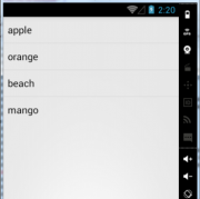 androidlistview菜单（android listview button）