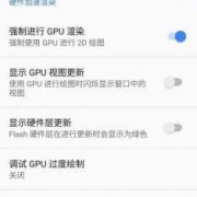 android关闭gpu（安卓10取消强制gpu渲染）