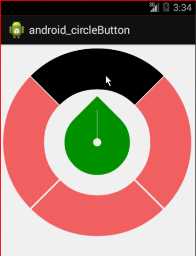 android圆形按钮控件（android按钮圆形点击效果）  第2张